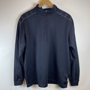 Men's Nike Golf Dri Fit Athletic Jacket Size XL Old Castle Materials Logo on Arm